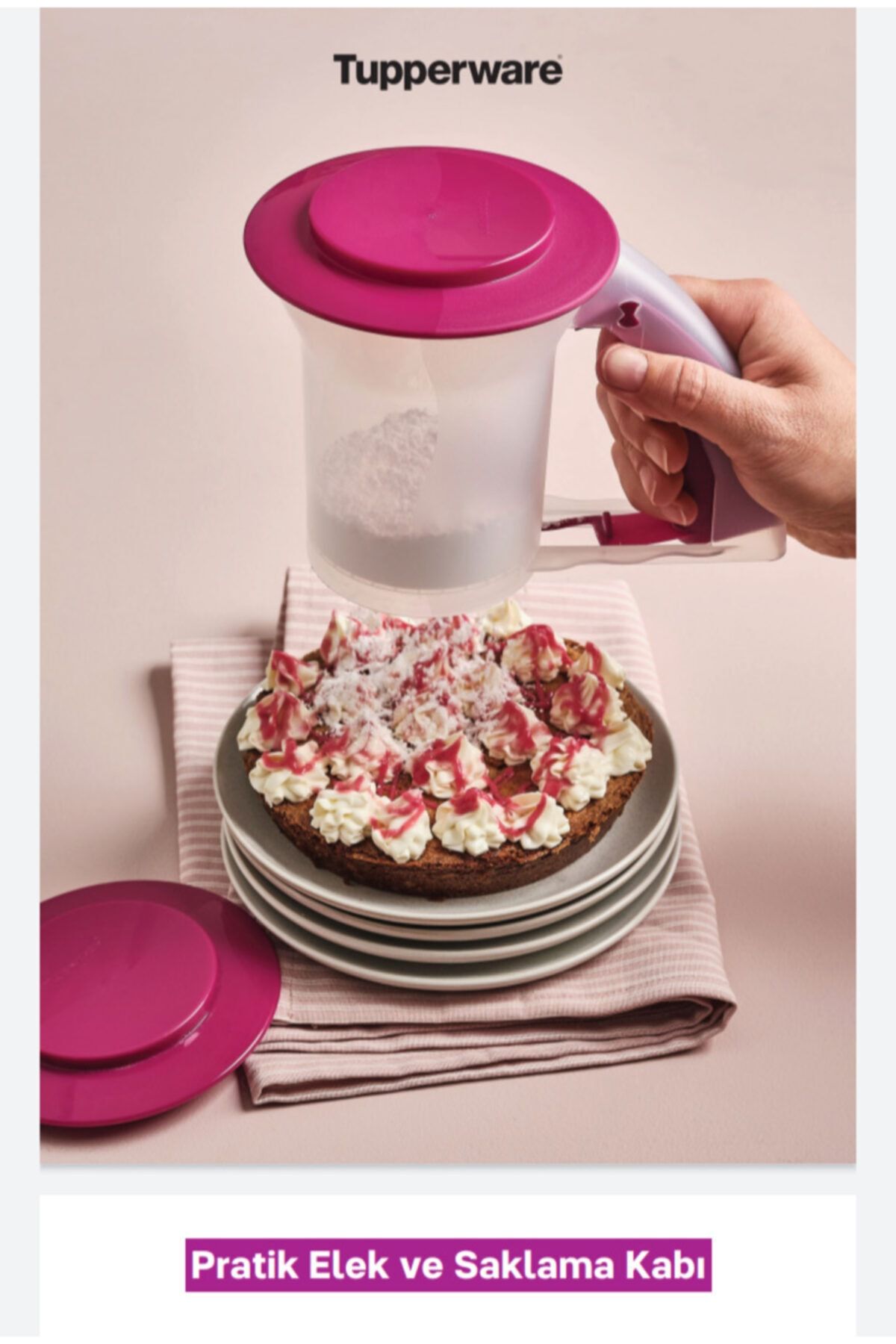Tupperware-Practical Screen and Storage Container 1