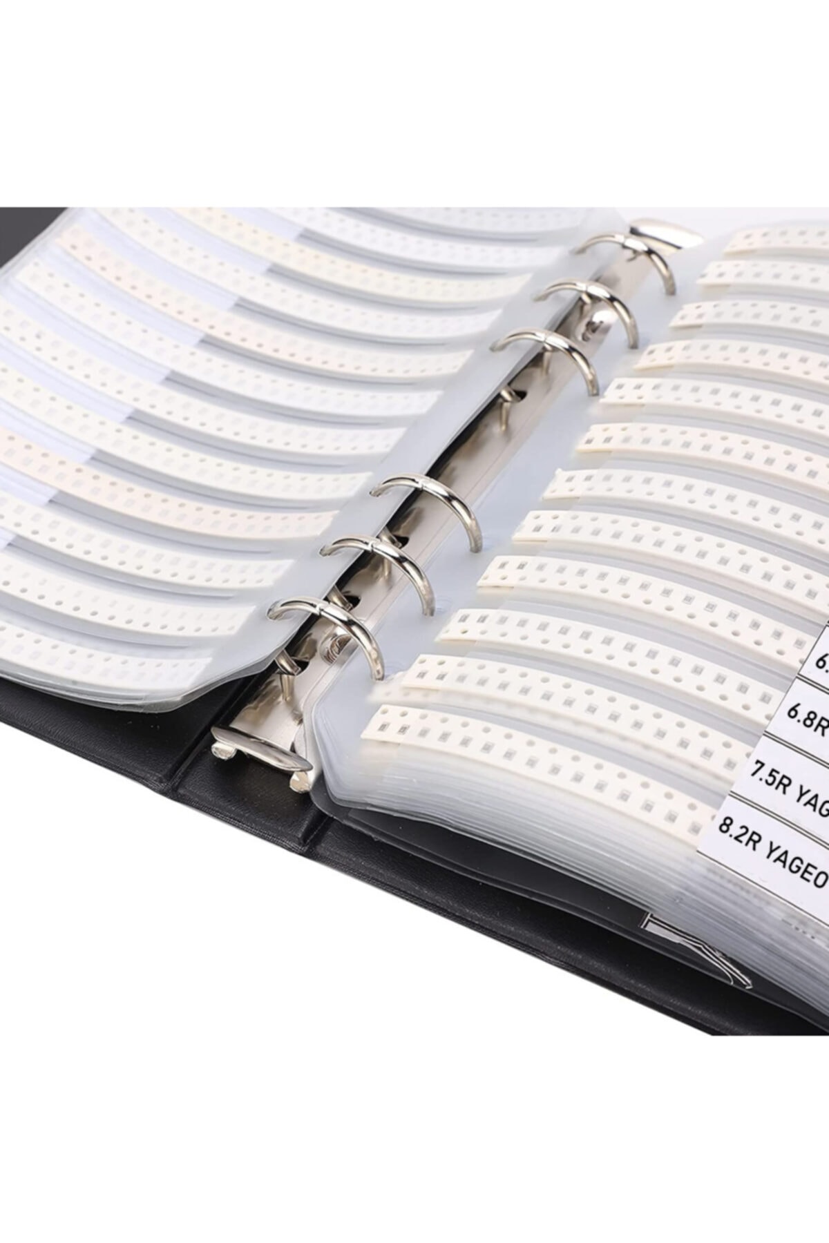 4250 Parça Smd 0805 Direnç Seti Kitabı 1% Sample Book 6