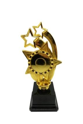 Üç Yıldızlı Figürlü Ödül Kupası 21 cm UCYLDZFGRPLS