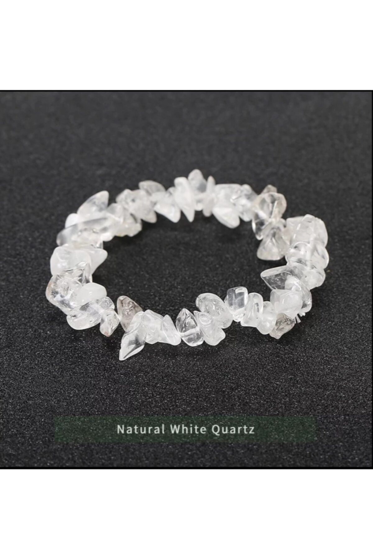 platin hediyelik-Natural Crystal Quartz Stone Broken Stone Bracelet Natural Stone Bracelet 1