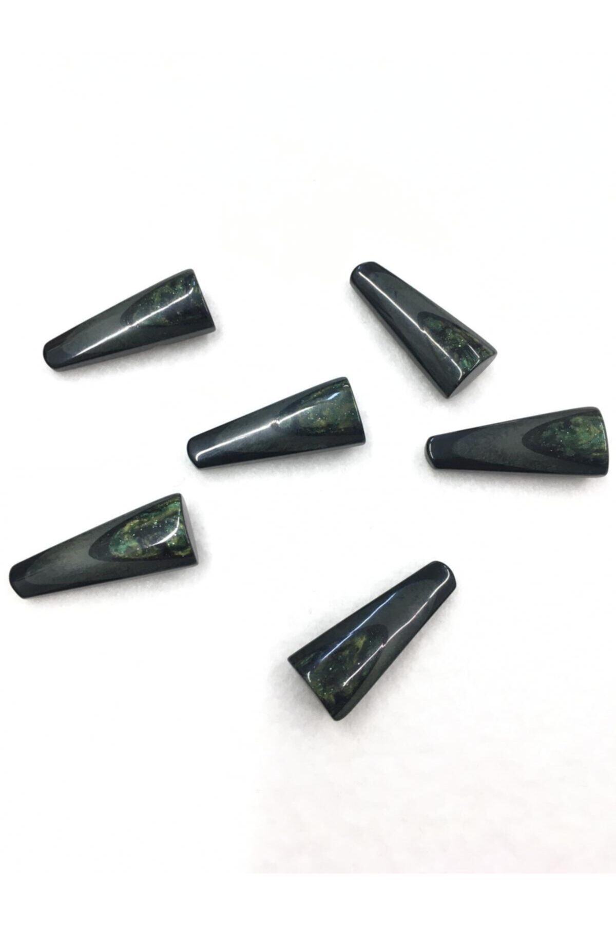 Shepherd Button Stick Model Set of 6 Nephti Green