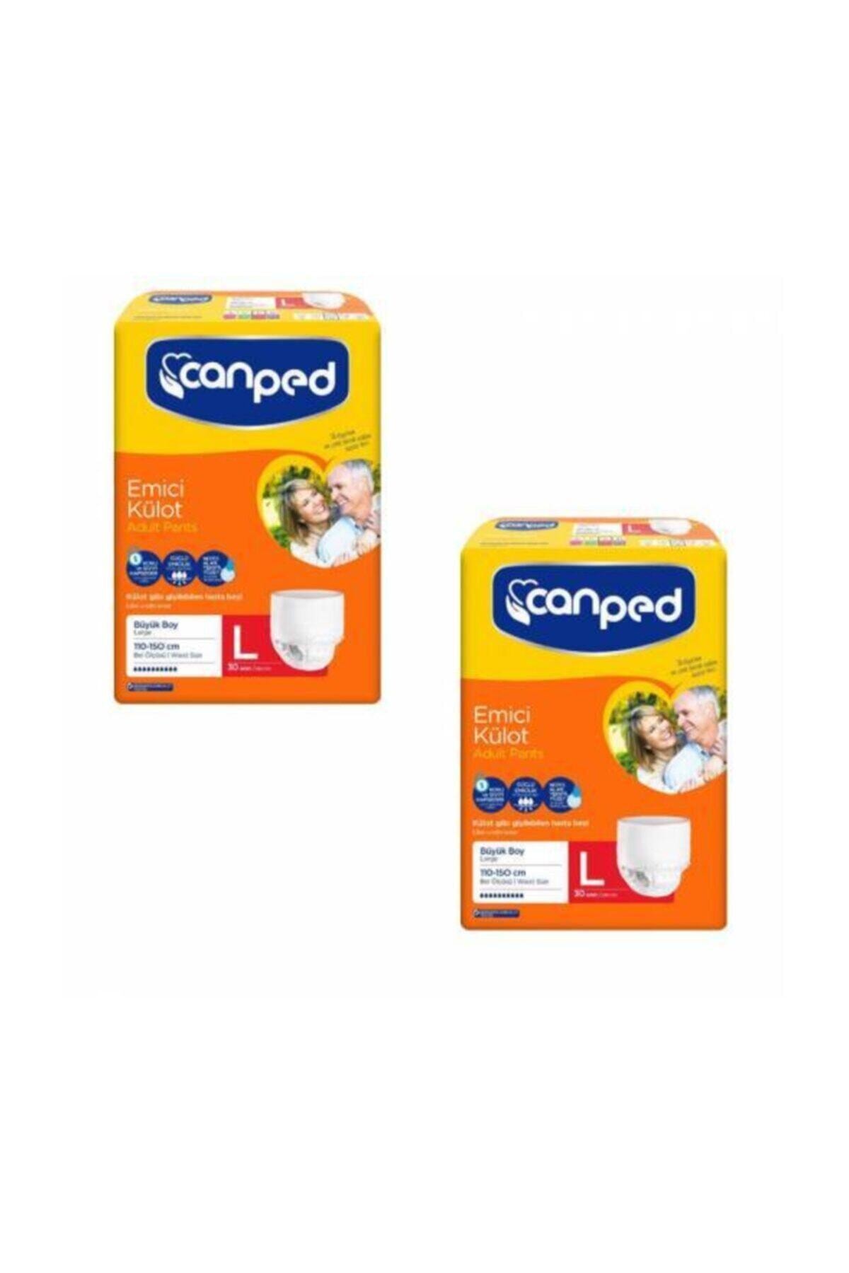 Emici Külot Hasta Bezi Büyük 2x30 Adet (turuncu Paket)