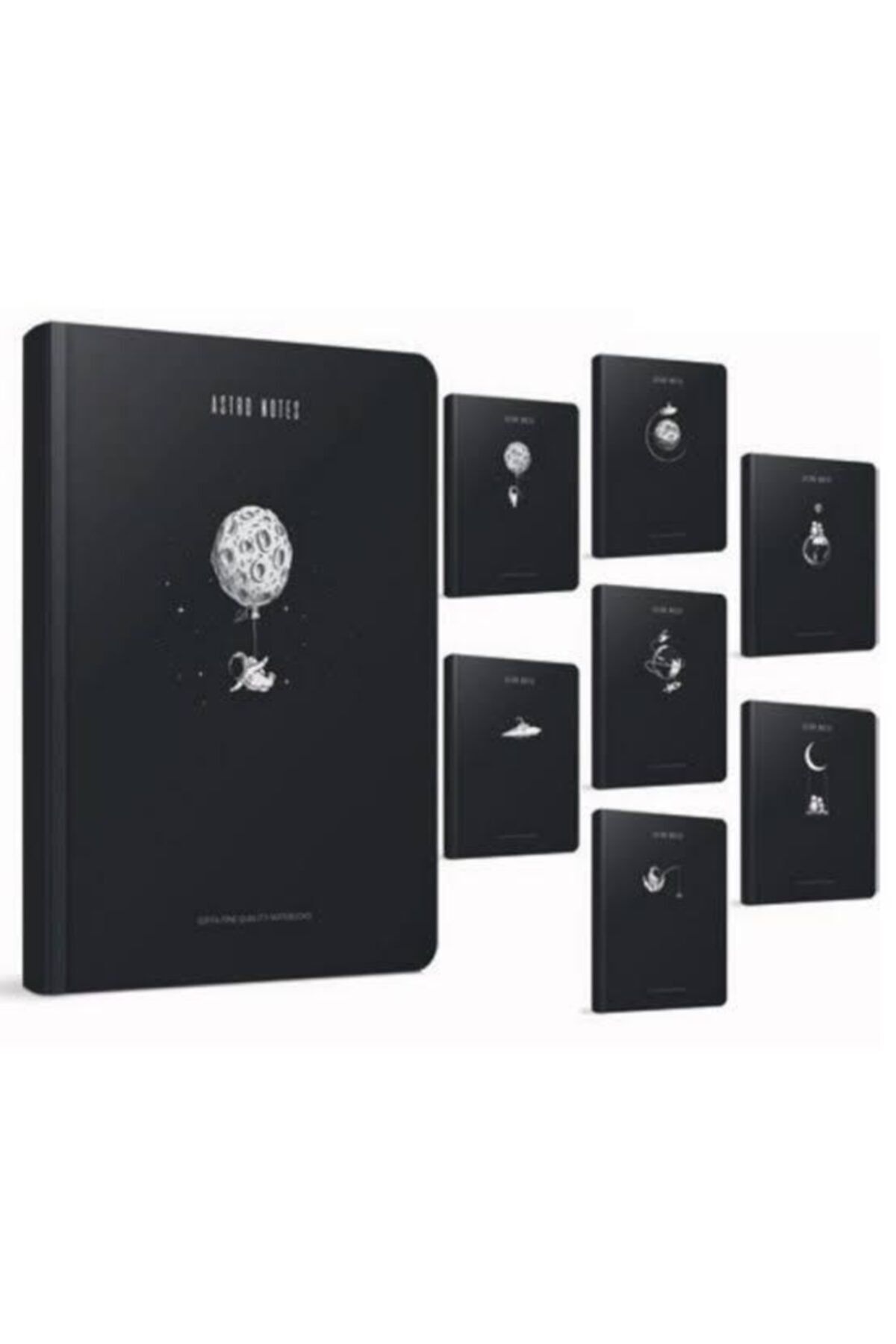 Gıpta-Astro Notes Stitched Hard Cover Notebook A5 120 Sheets Lined 1