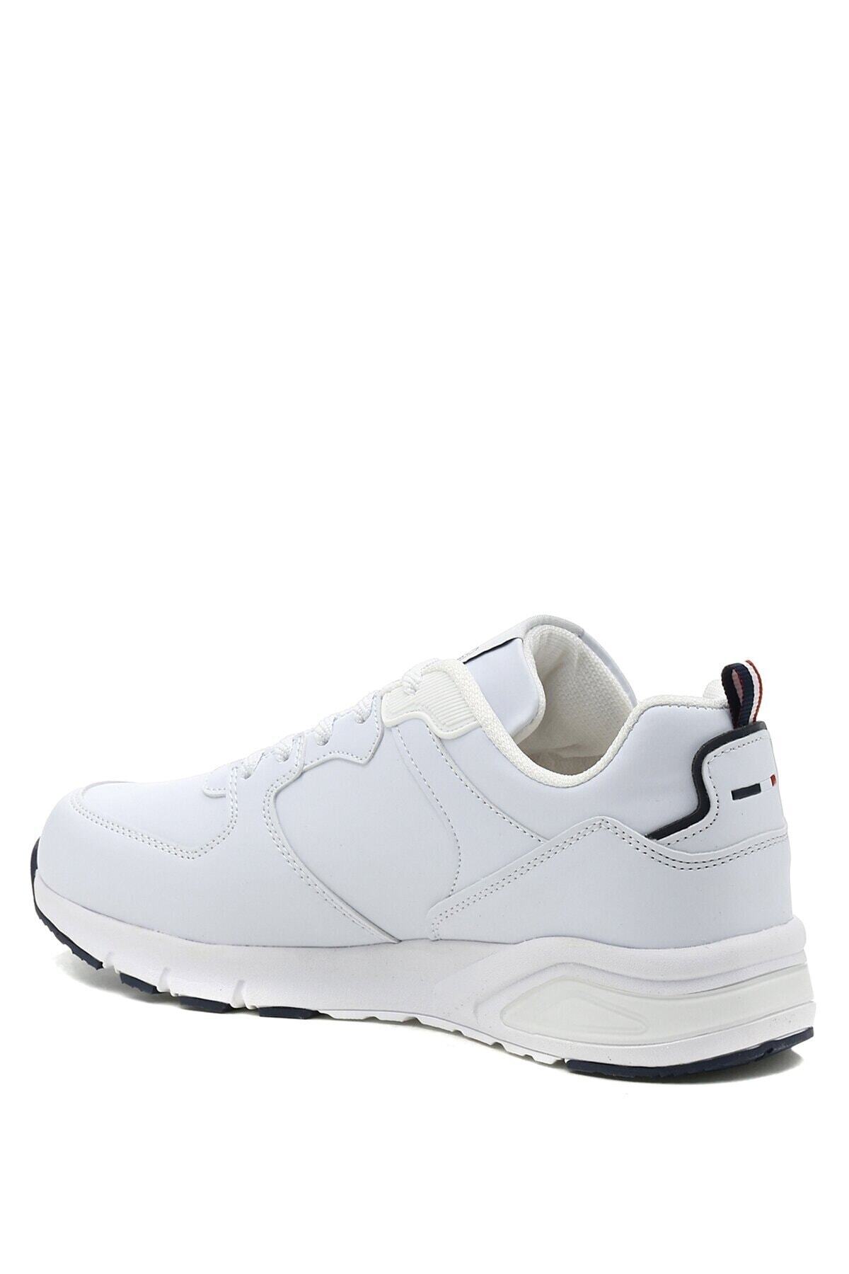 کفش U.S. Polo Assn. یو اس پولو مناسب طبیعت‌گردی روزمره مردانه Vance 1pr White - سفید - 42 اورجینال - تصویر 3