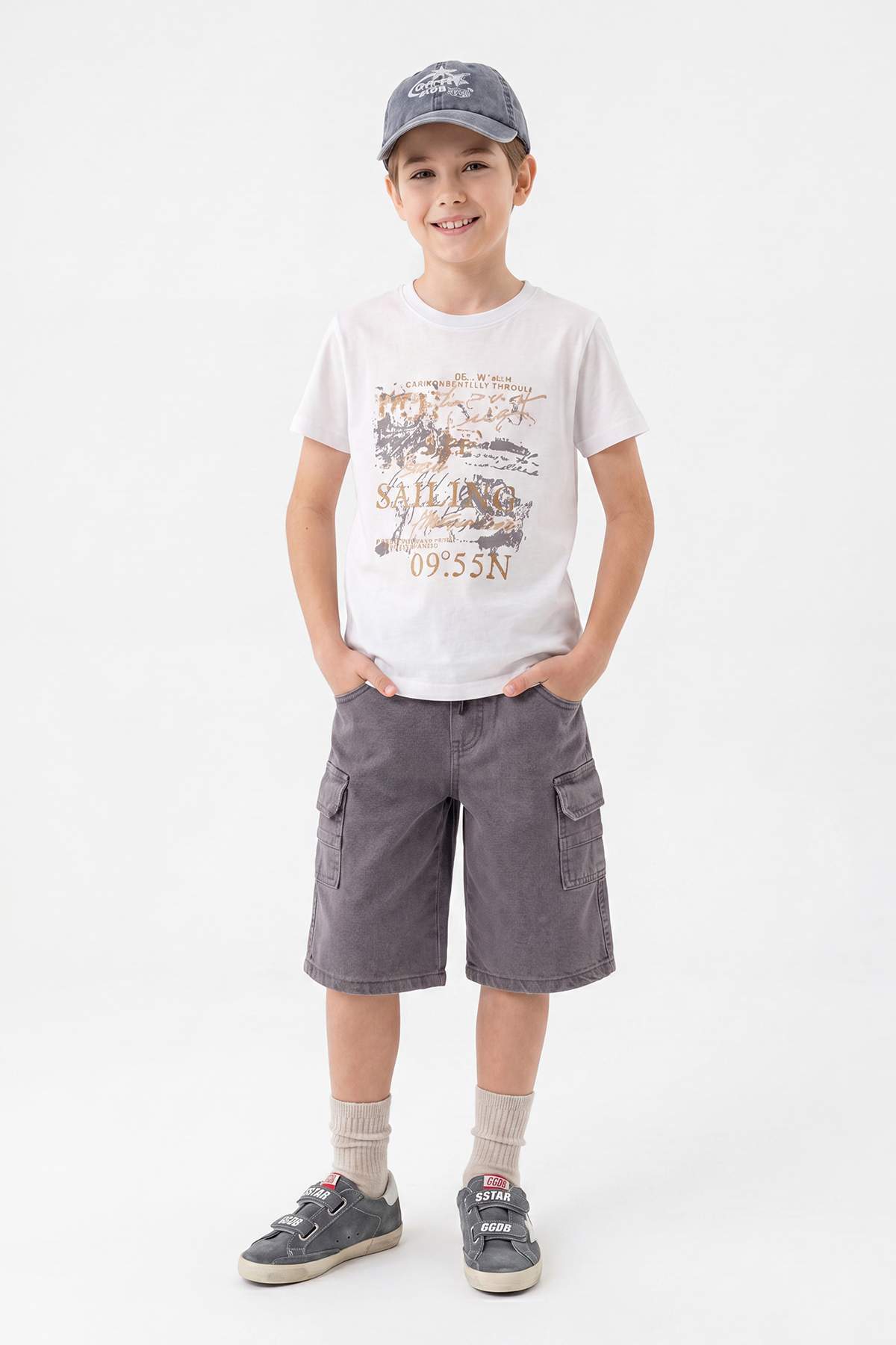 Trendyolmilla Kids Beyaz Düz Örme Erkek Çocuk Alt - Üst Takım TKDSS26AU00151