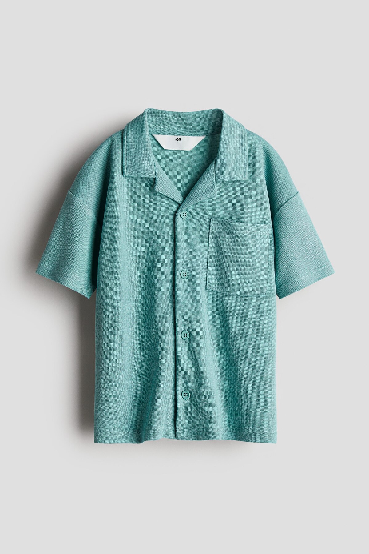 پیراهن مردانه یقه پیکه اچ اند ام پیراهن H&M
