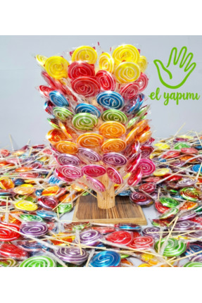 Honey Candy Balcı Şekerleme Küçük boy El Yapımı 100 Adet (Her Renk Ayrı Tat) ...
