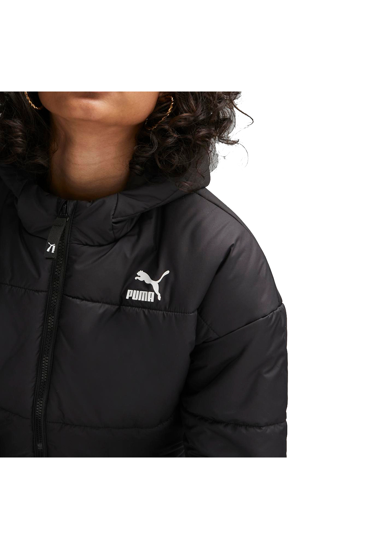 Puma Classics Kadın Siyah Günlük Stil Mont 62169201 görsel 4