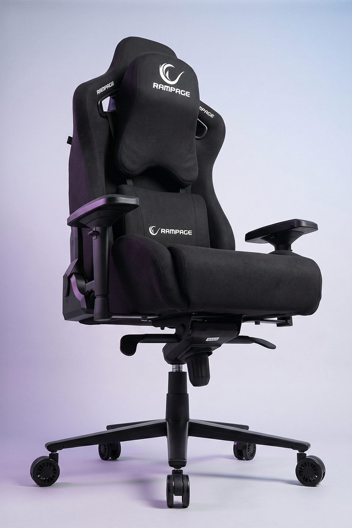 KL-R21 GRAND series High-end Anti-Sweat Fabric Black Gaming Gaming Chair