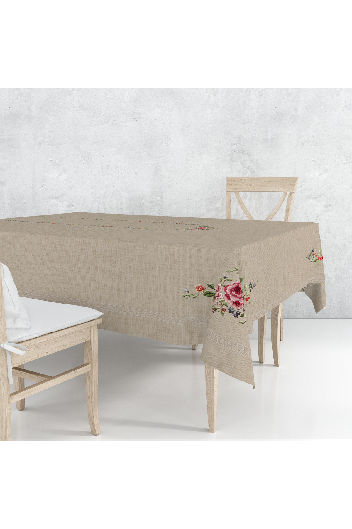 میز پوش کاناویچه طرح دار