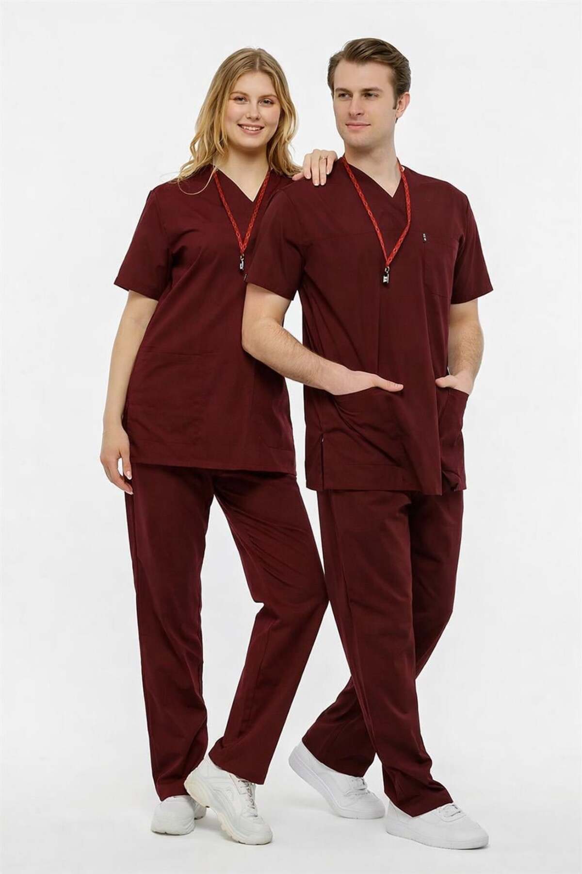 UltraLycra Comfy - Oversized Lycra Doctor Nurse Jersey Team Scrubs Uniform Surgical Team (UN