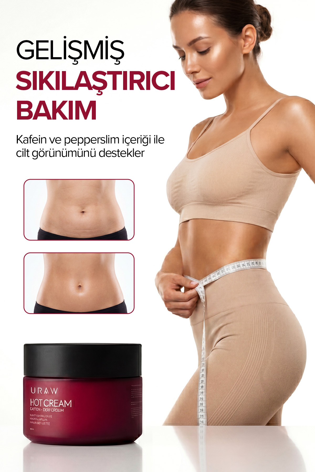 Sıkılaştırıcı ve Toparlayıcı Termal Bakım Kremi | Hot Cream 200 ml — TYCC6A9AD6DDD6ED452ECDD00 — تصویر 7 از 7