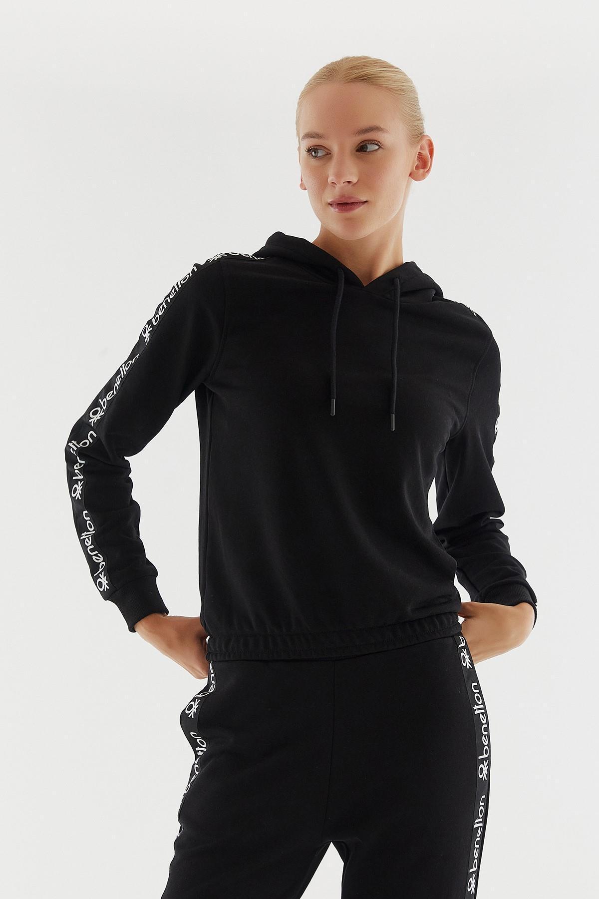 United Colors of Benetton Kadın Sweatshirt BNT-W20742 görsel 5