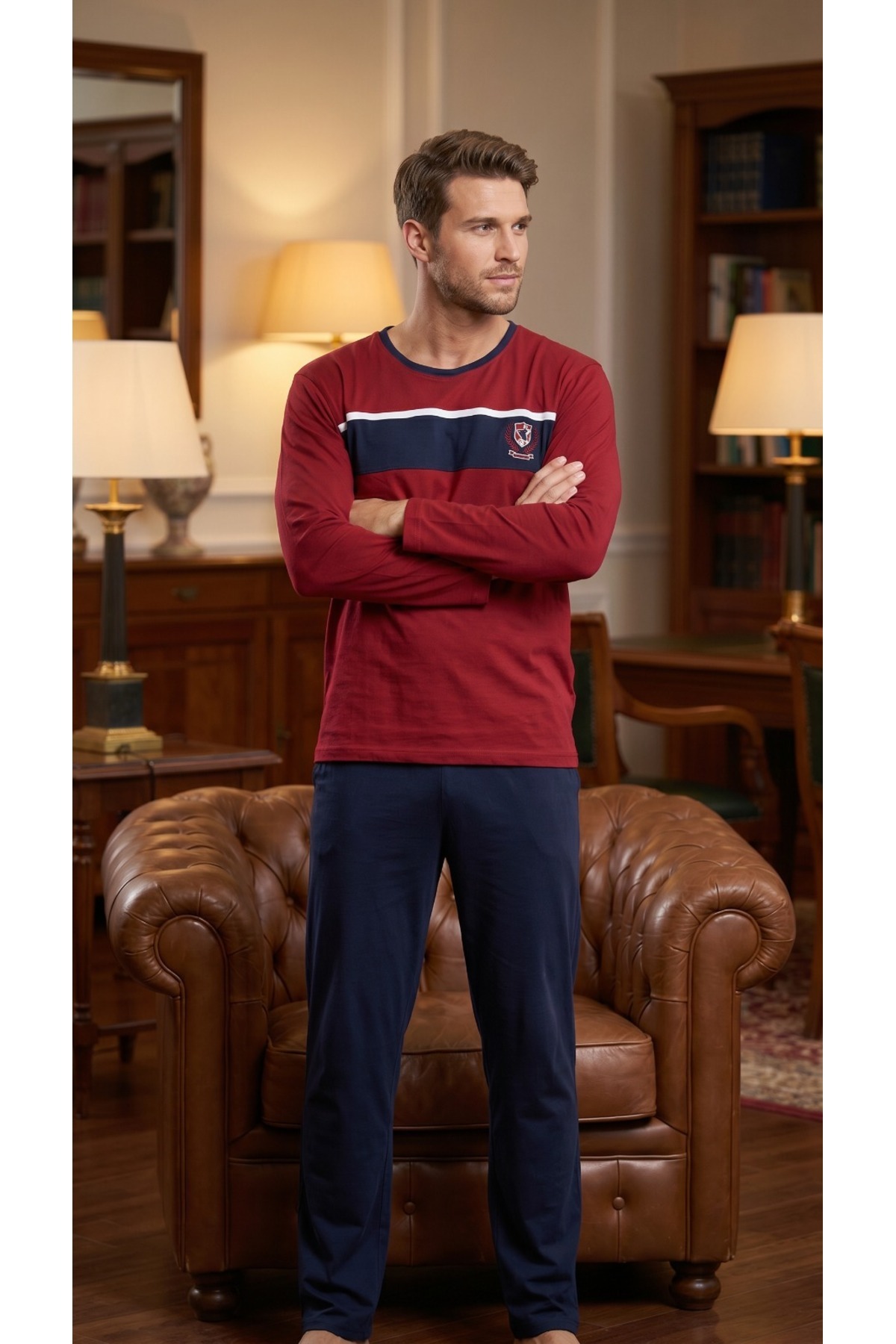 Rimoli %100 Pamuk Erkek Pijama Takımı 800 görsel 2