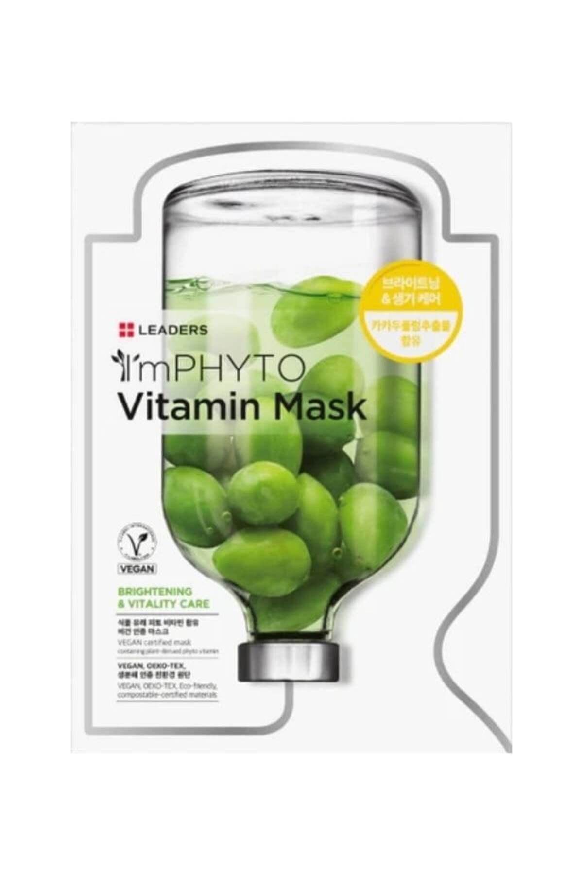 Leaders ImPHYTO Vitamin Mask | Aydınlatıcı Kağıt Maske — 4024