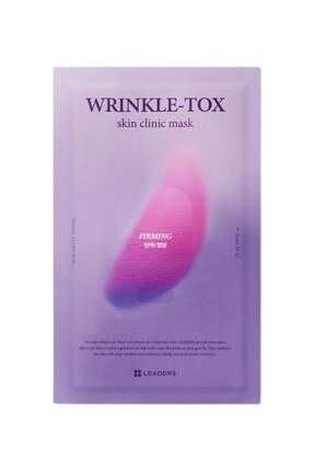 Leaders Wrinkle-Tox Skin Clinic Mask | Kırışıklık Karşıtı Kağıt Maske