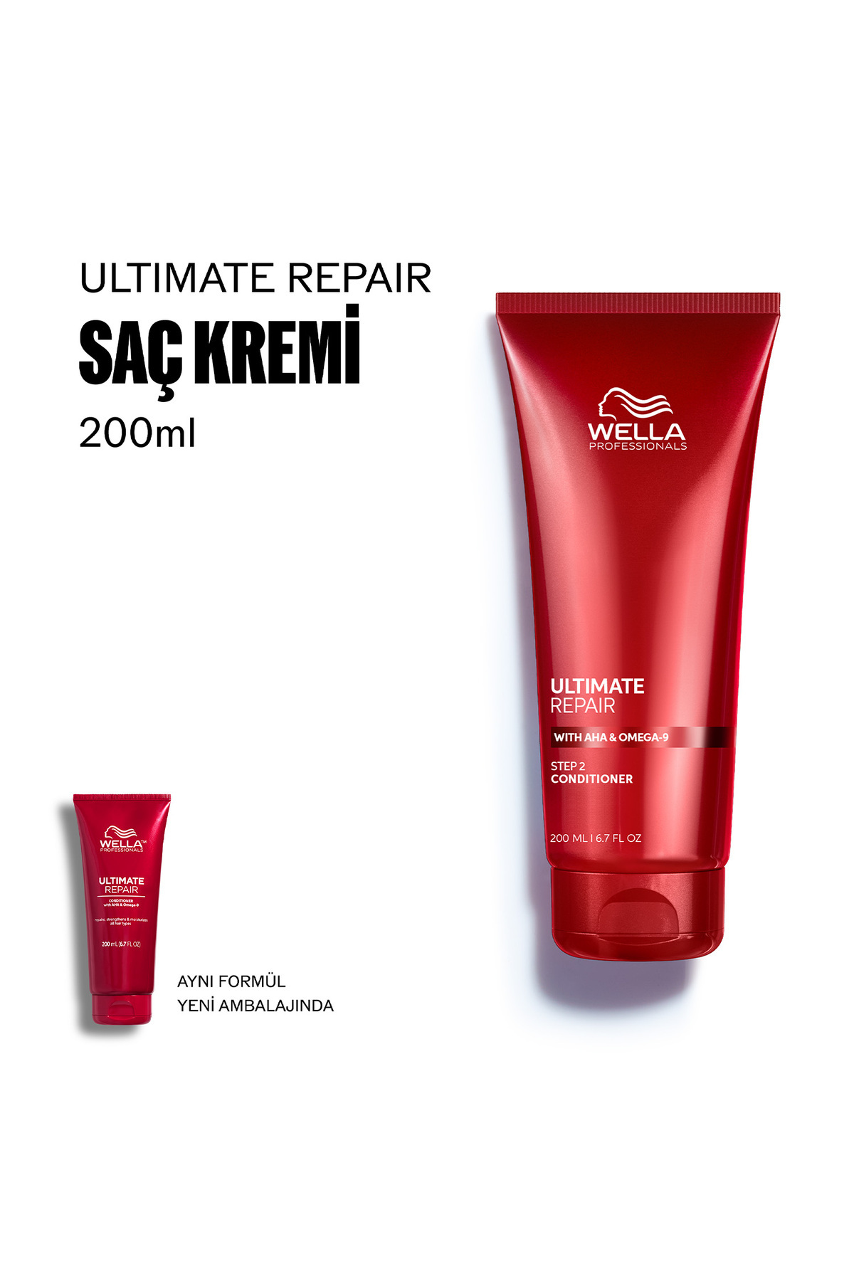 Wella Professionals Ultimate Repair Yıpranmış Saçlar İçin Derinlemesine Besleyici Saç Kremi 200 ML — 4064666336152