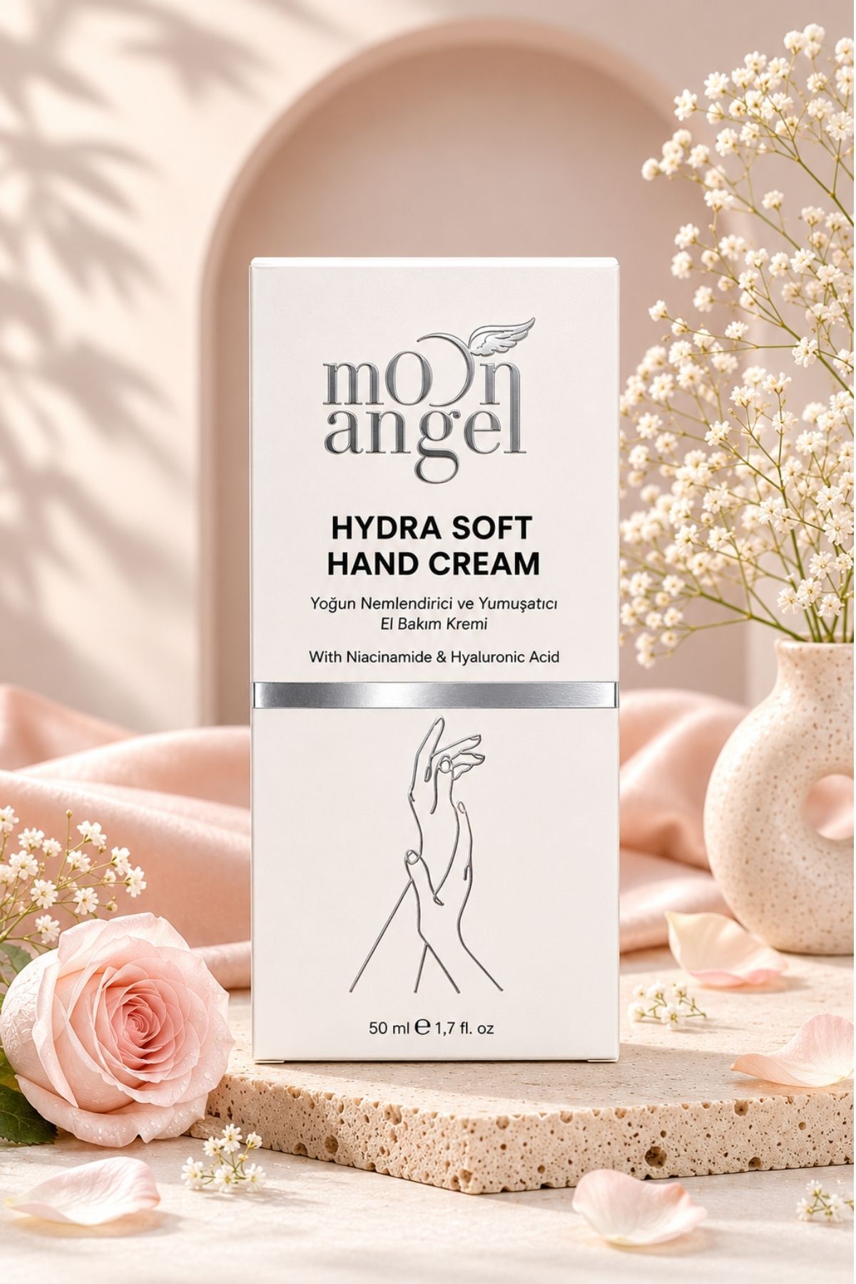 Yoğun Nemlendirici ve Yumuşatıcı El Kremi (Niacinamide Hyaluronic Acid) 50 ml — görsel 3