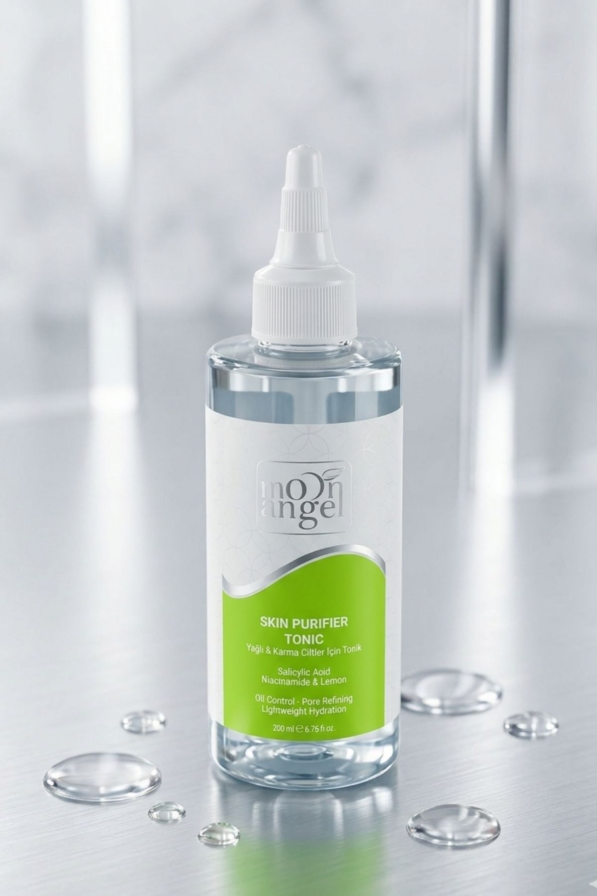 Skın Purıfıer Tonik Yağlı ve Karma Ciltler İçin Gözenek Sıkılaştırıcı (Salicylic Acid + Niacinamide) Tonik 200 ml — görsel 6 · 8685218400396