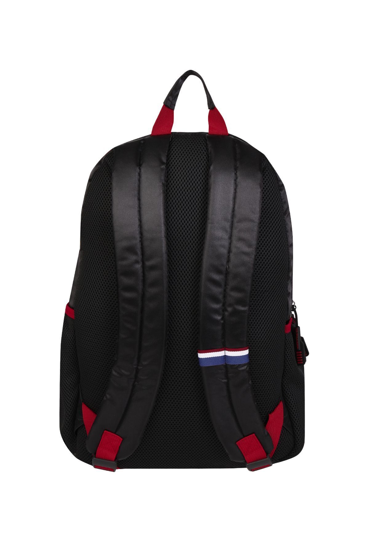 U.S. Polo Assn. US Polo Assn 24040 UNİSEX OKUL SIRT ÇANTASI LAPTOP ÇANTASI SİYAH görsel 3