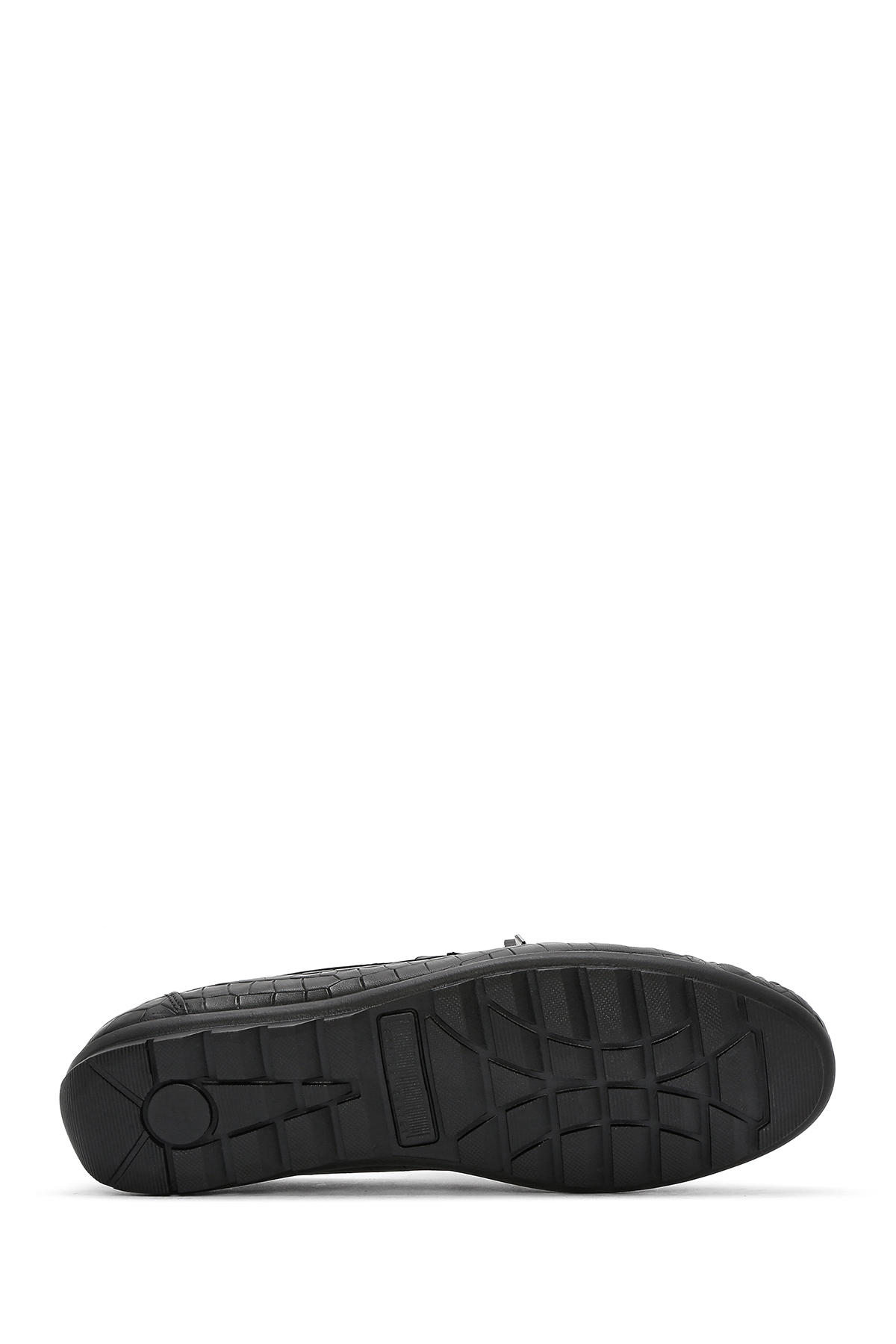 Derimod Erkek Siyah Kroko Deri Loafer 26SFD7544E3 görsel 5