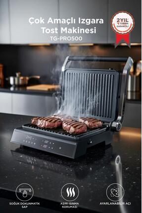 Torima Tost Makinesi 2000W Dijital Ekranlı Çıkarılabilir Plakalı Izgara Makin...