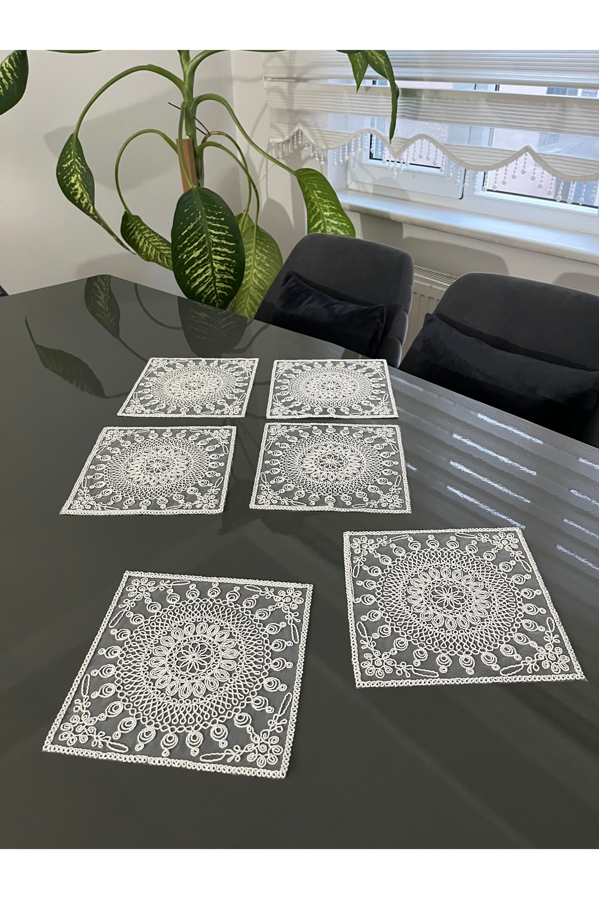 6-PIECE Living Room Display Napkin Coffee Table Set