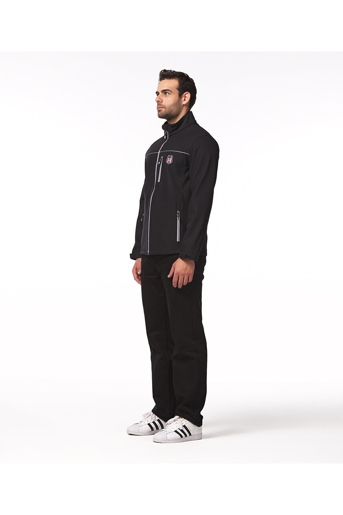 BEŞİKTAŞ ERKEK SOFTSHELL MONT 7425511T3 — مشکی 5KSGE0600001 — تصویر 3 از 8