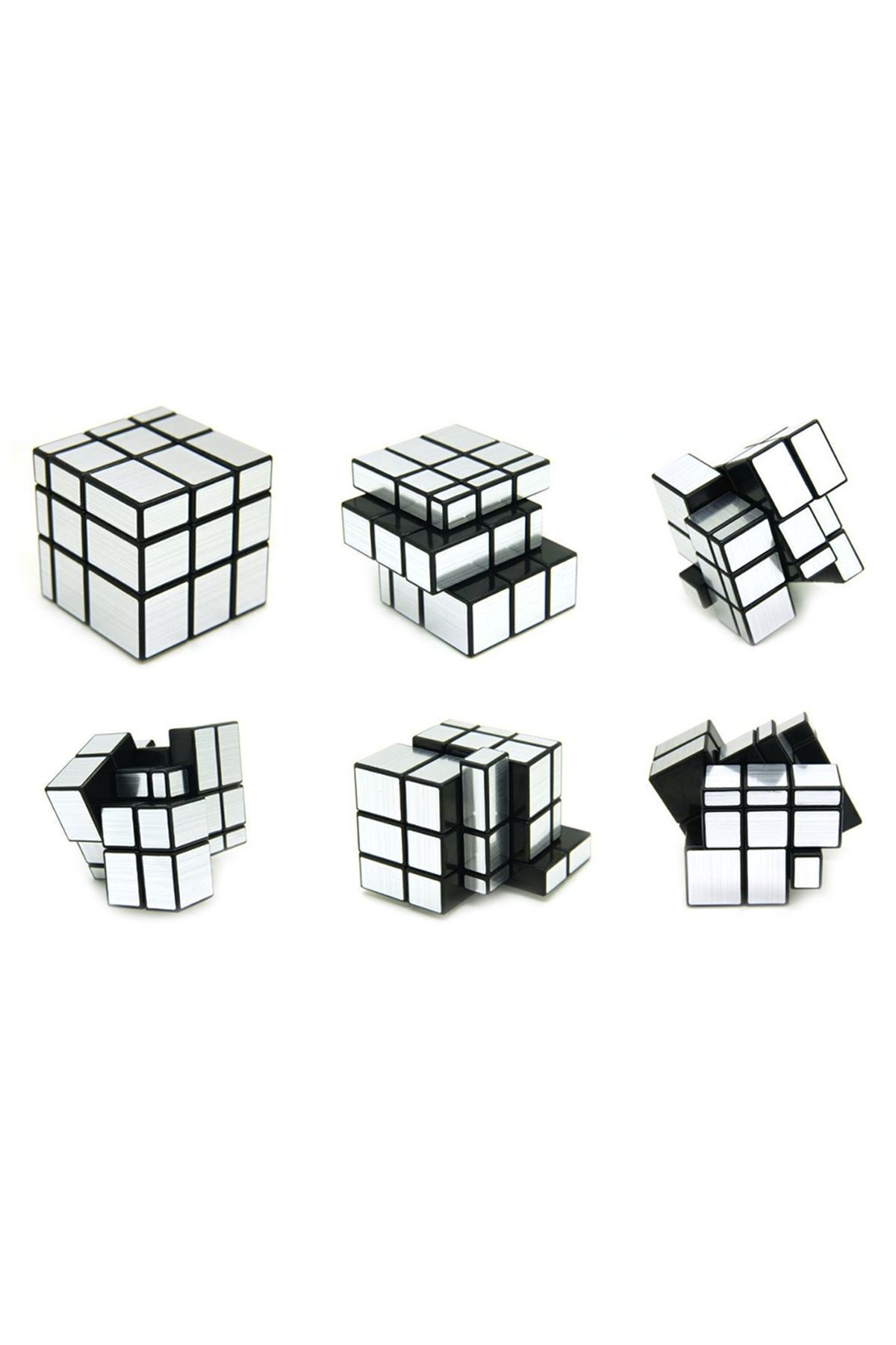 Moyu 3x3x3 MİRROR ZEKA KÜPÜ SİHİRLİ ZEKA KÜPÜ CHROME EDİTİON