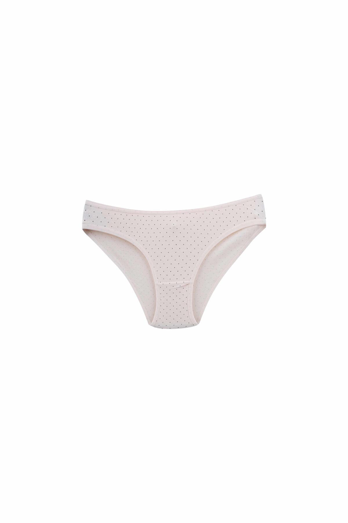 Dominant Kadın Çamaşır Pamuklu Renkli BİKİNİ Külot 7'li Paket görsel 4
