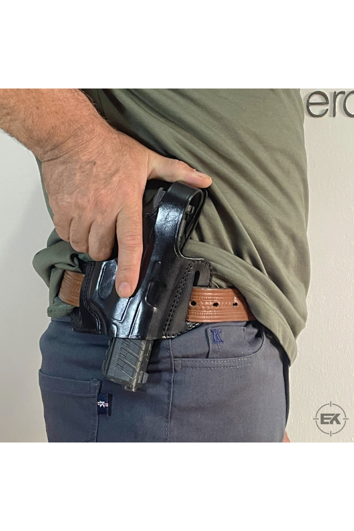 SAR-9 and TP-9 Compatible Half Butterfly Outer Carrying Leather Case