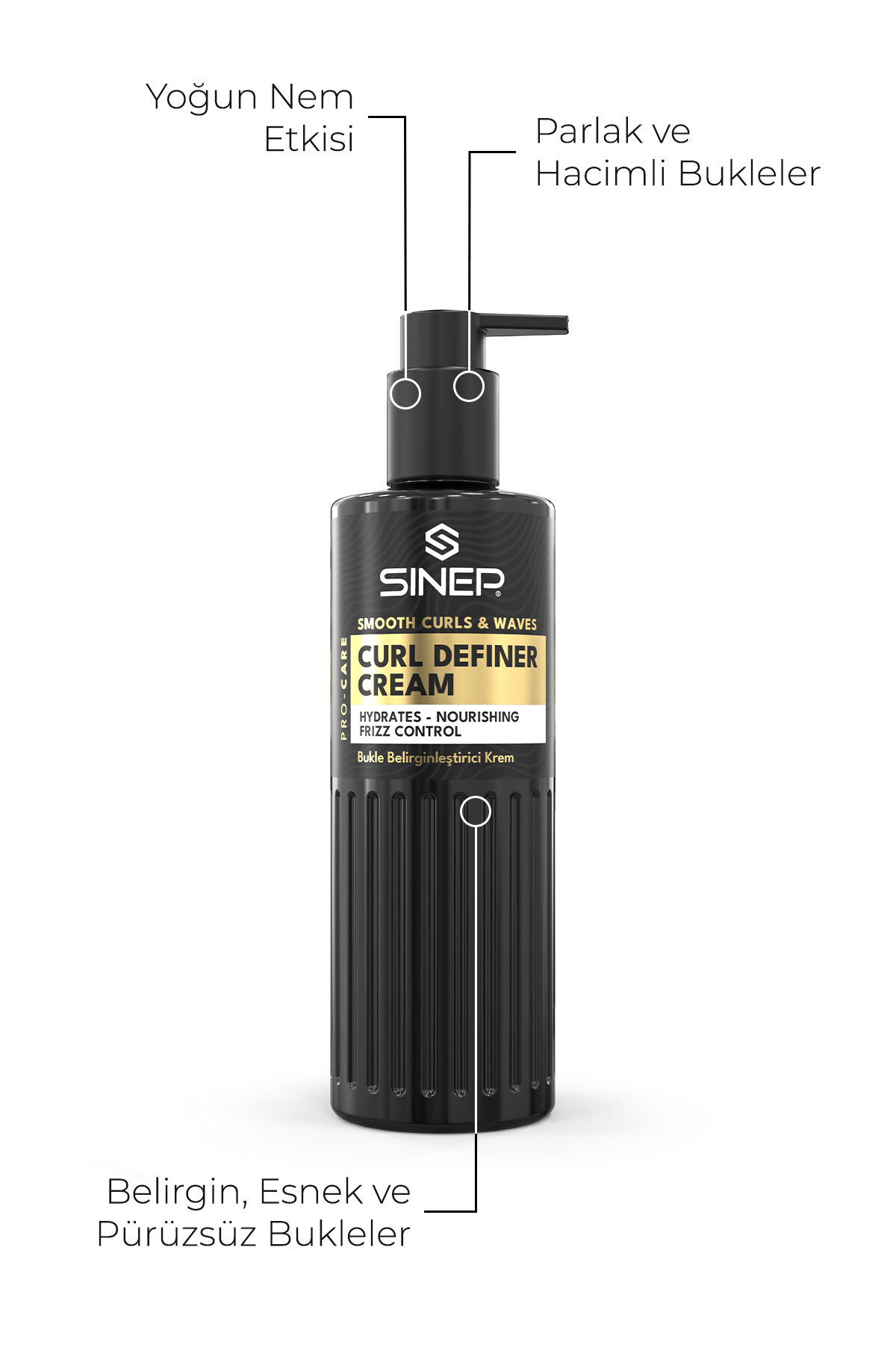 Bukle Belirginleştirici Krem 250 ml — SB.SBU.0001.23223 — تصویر 2 از 5
