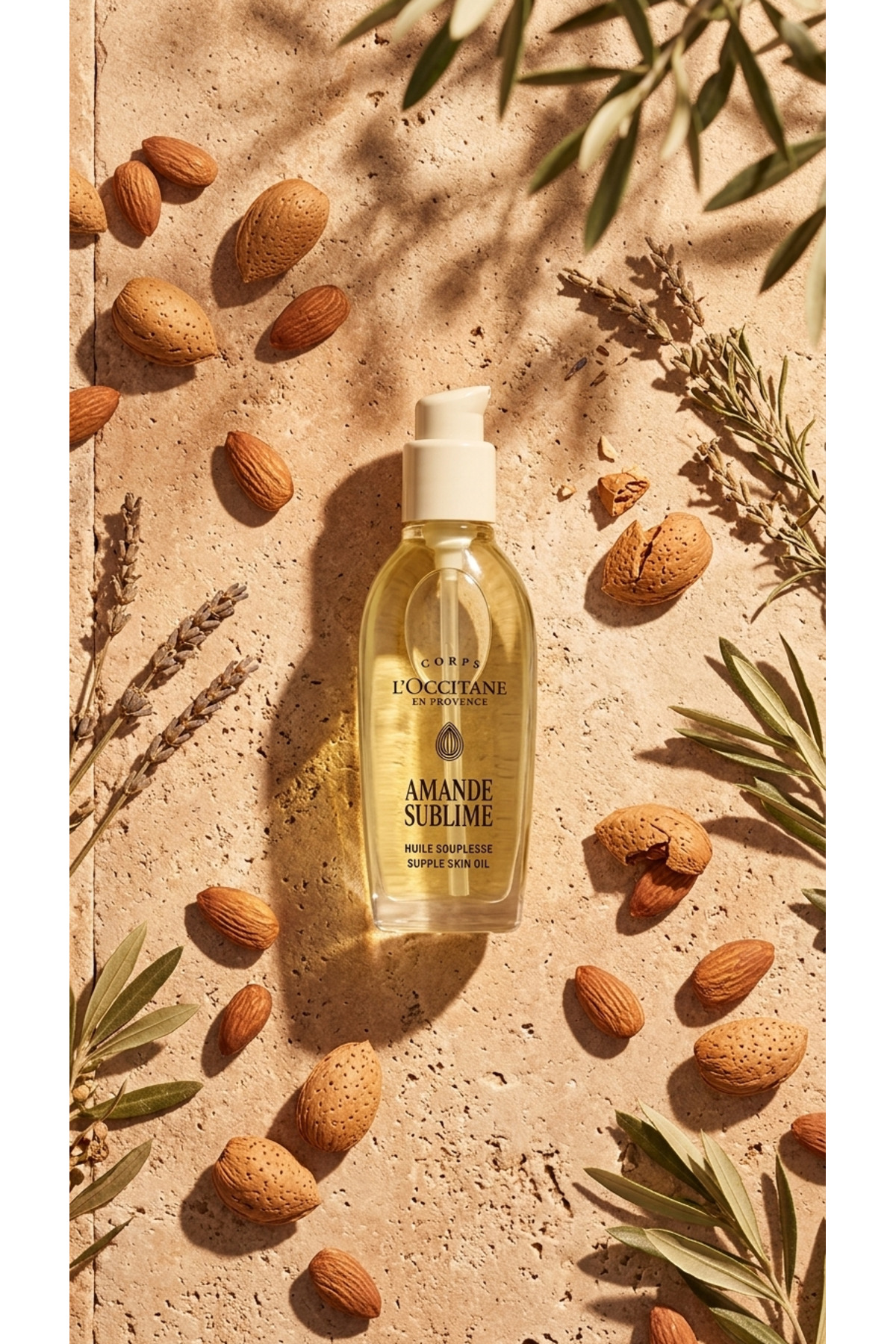 Badem Vücut Bakım Yağı, %50 Tatlı Badem Yağı İçeren Besleyici ve Nemlendirici, Omega 6 ve 9, 40 ml — 29HC040A26 — تصویر 4 از 6