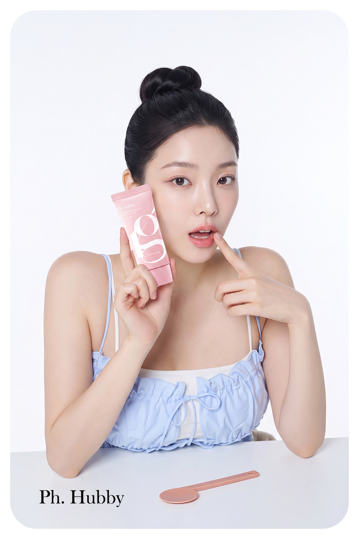 کرم ضد آفتاب کره‌ای، رنگ صورتی ملایم بدون سفیدی، SPF50+ PA++++، 50 گرم — 26 — تصویر 3 از 3