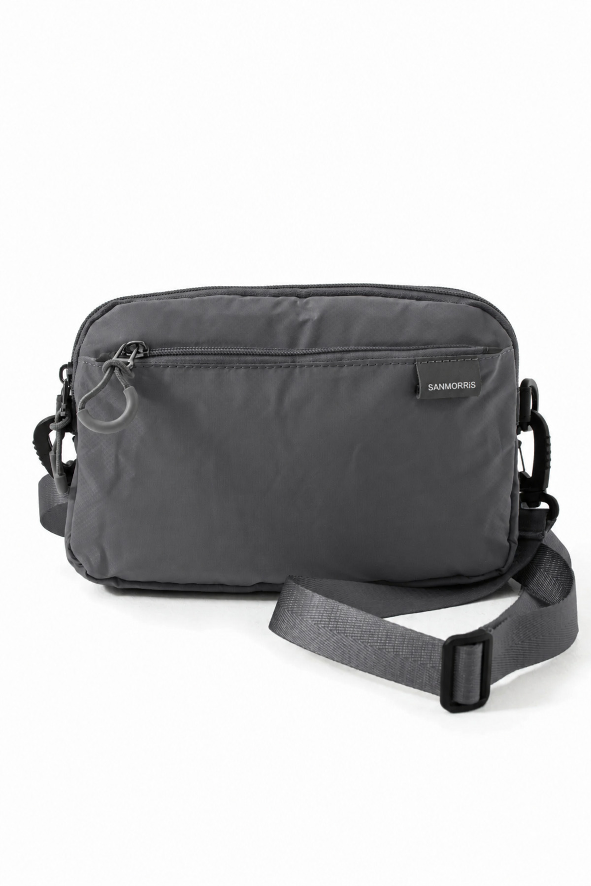 Women's 4 Compartment Parachute Fabric Adjustable Crossbody Bag SI-6012