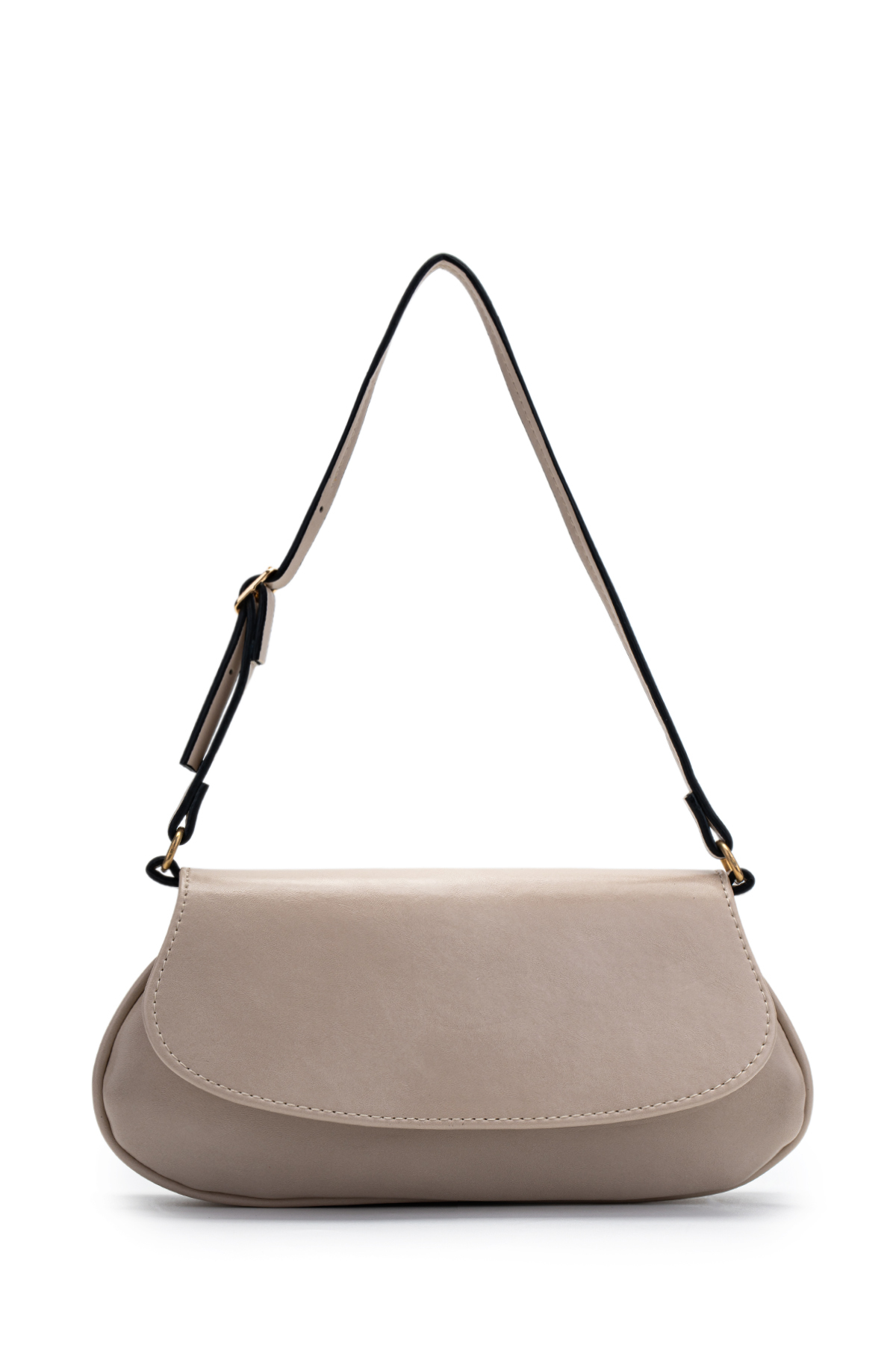 Mini Baguette Women Sleeve Bag Betty Cream with Cover Detail