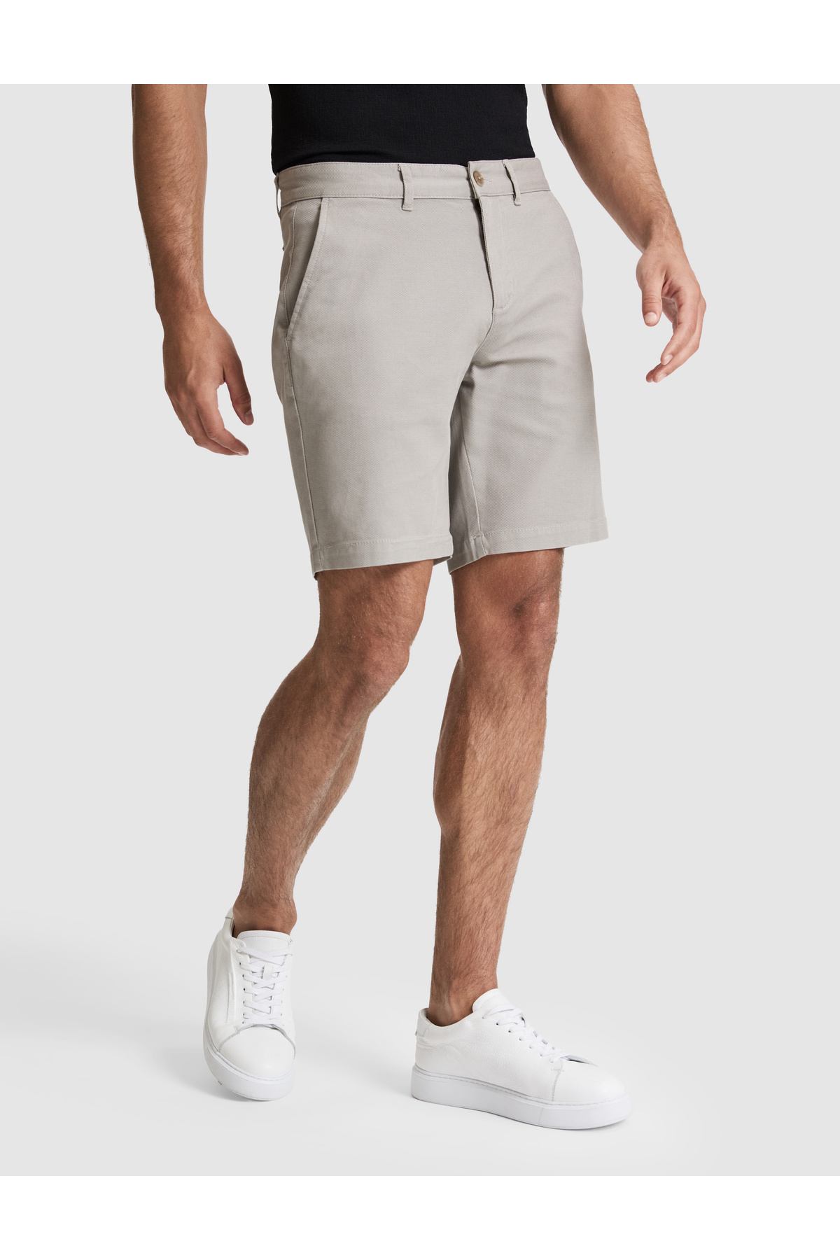 Pierre Cardin Taş Slim Fit Dokuma Şort 50308112-VR049 görsel 4