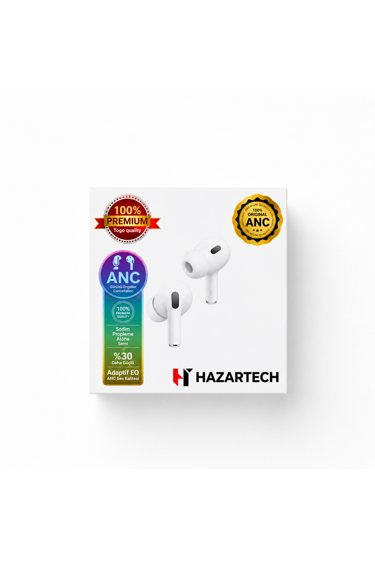 HAZARTECH Airpro 2.Nesil Magsafe Aktif Gürültü Önleme Özellikli