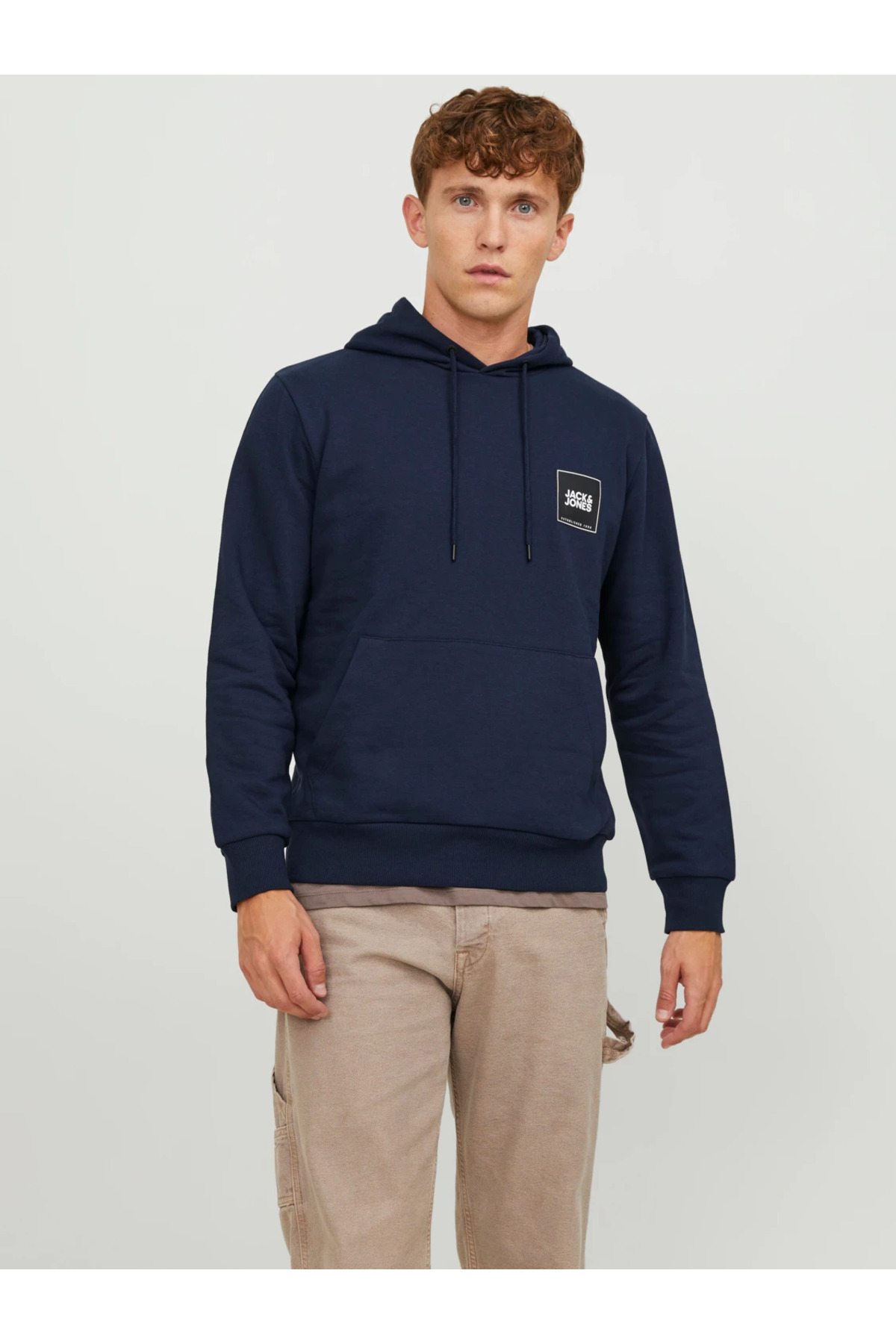 سویشرت کلاه‌دار بزرگ جک اند جونز - طراحی مینیمالیستی - مردانه جک اند جونز سویشرت Jack & Jones