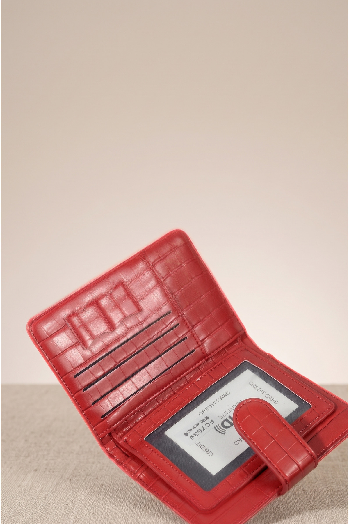 Mazel Design 763 Krokodil Desenli Pasaport Kılıfı, Ruhsat Kılıfı, RFID korumalı görsel 3