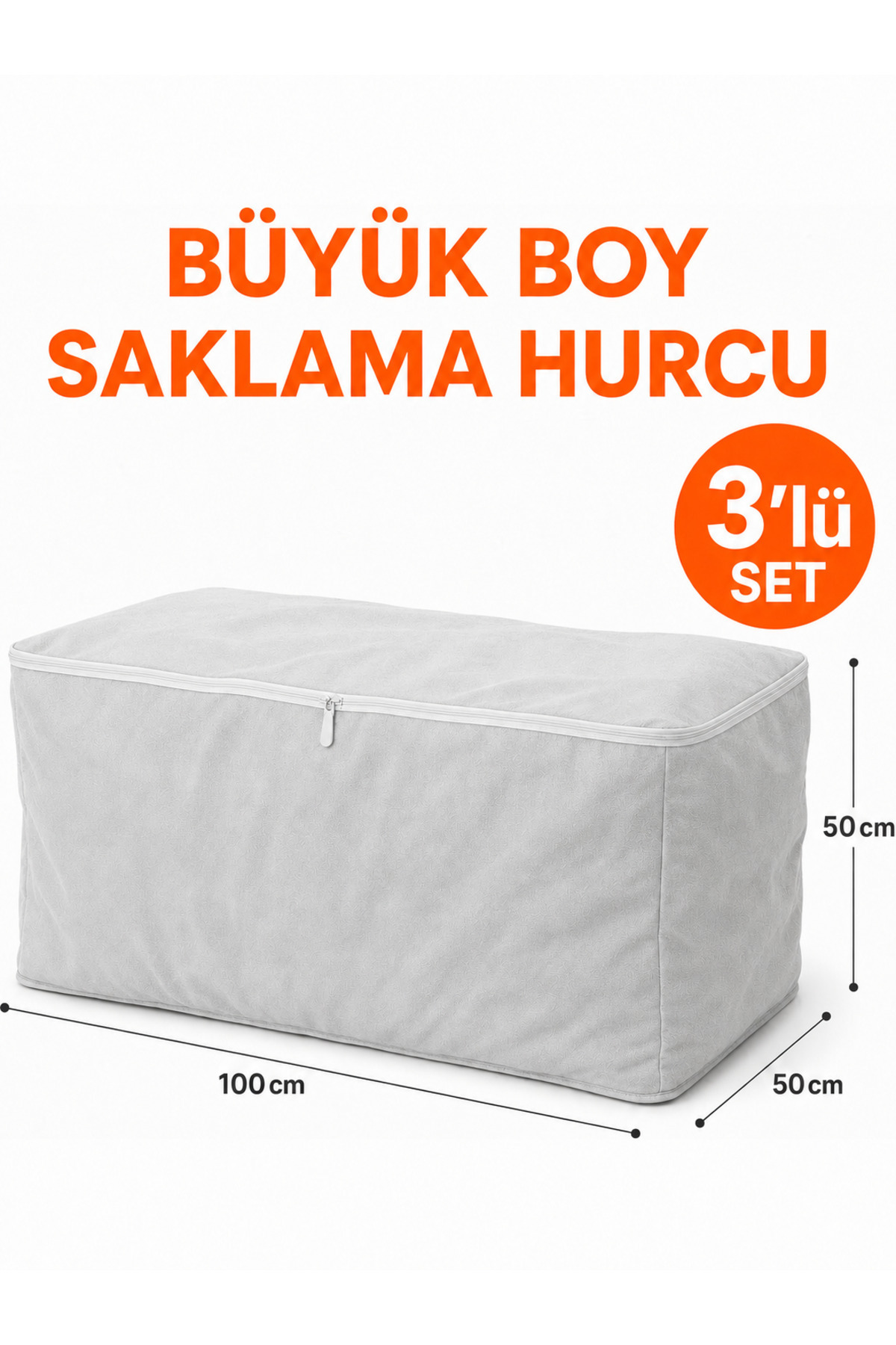 Arkhelais Hurç Seti Yorgan Hurcu 3'lü Hurç Büyük Boy Battaniye