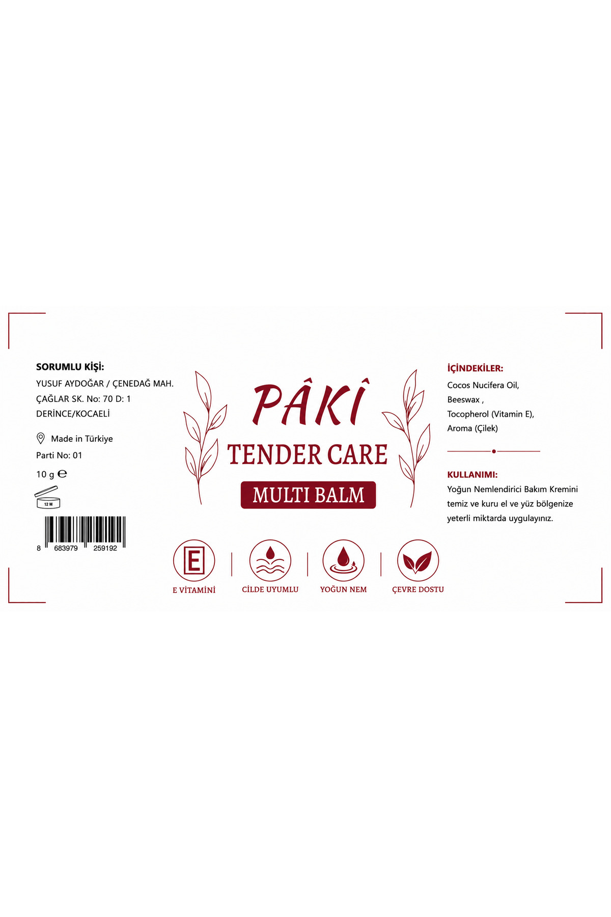 Tender Care Multi Balm — k-30 — تصویر 2 از 2