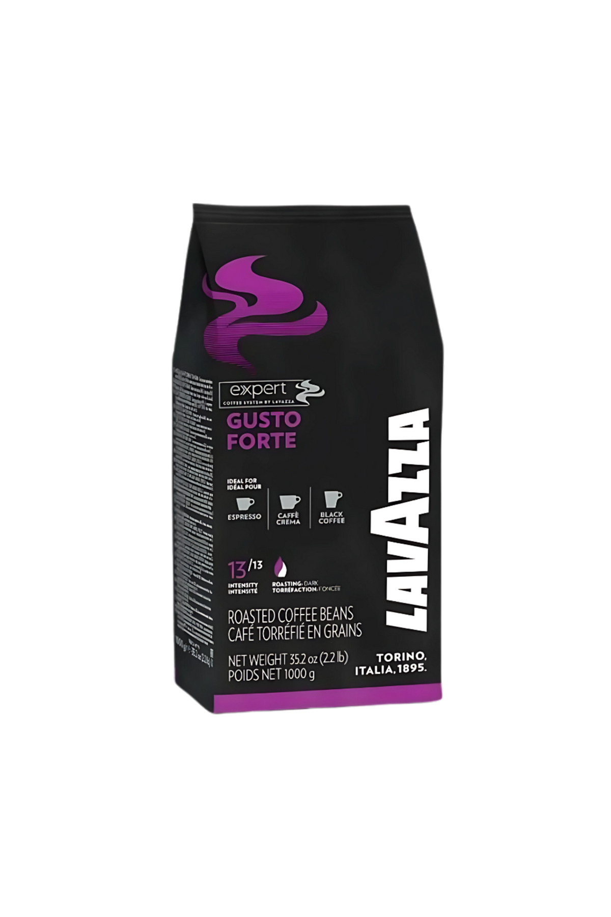 LavAzza CAFEA BOABE EXPERT GUSTO FORTE