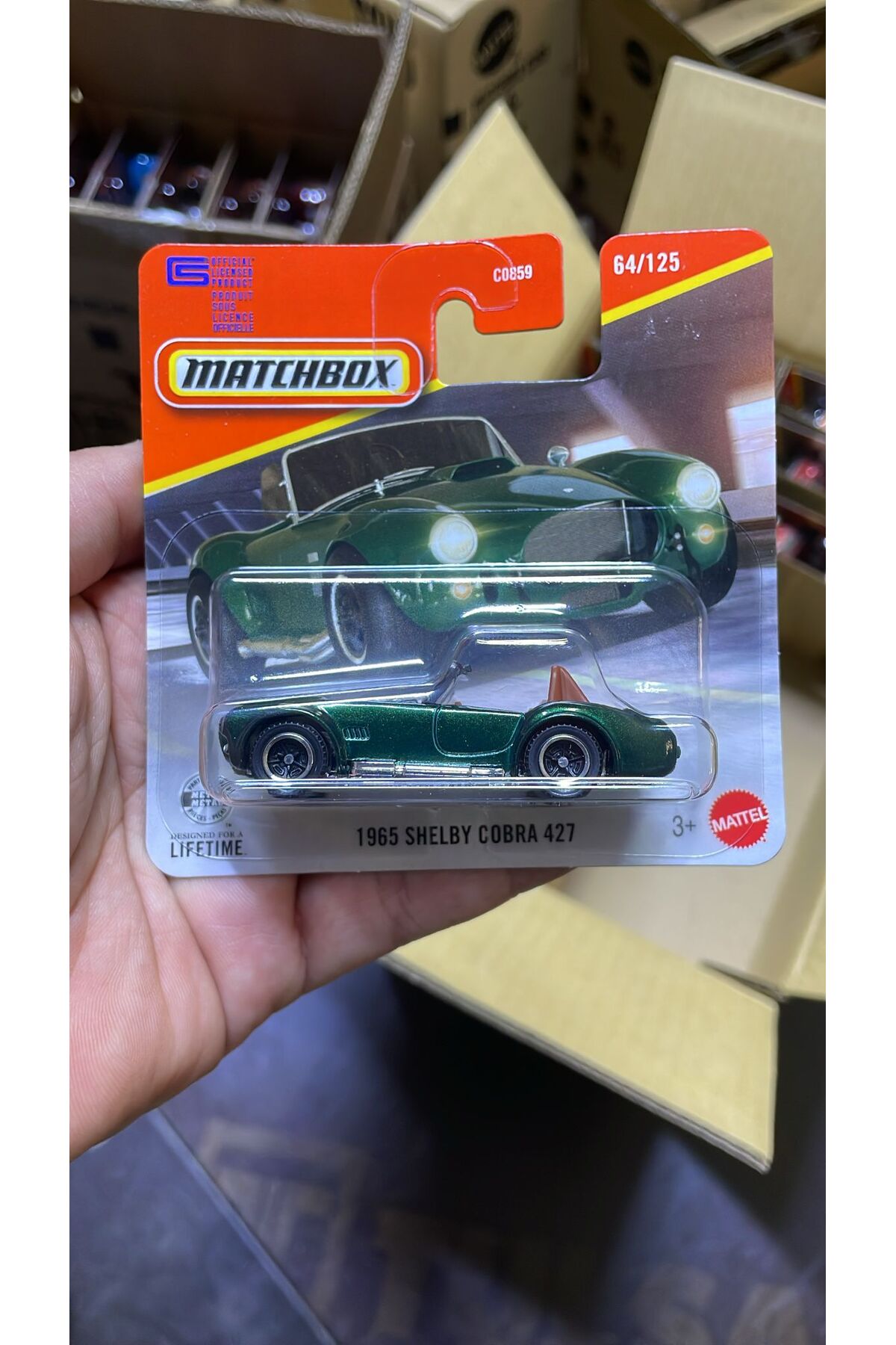 HOT WHEELS 1965 Shelby Cobra 427 1:64 Diecast Model Araba - Fiyatı
