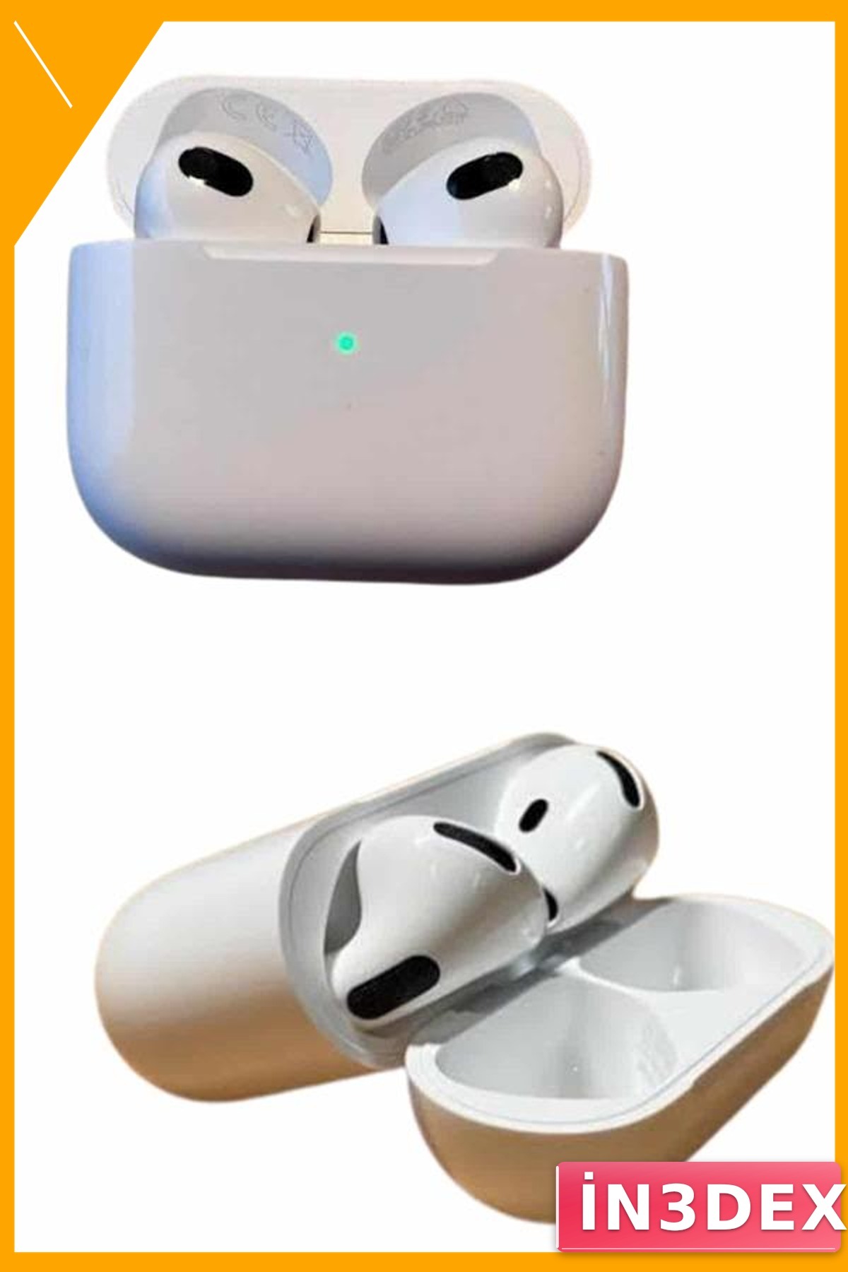 Kablosuz Bluetooth Kulaklık Beyaz Çağrı Cevaplama Kulak İçi