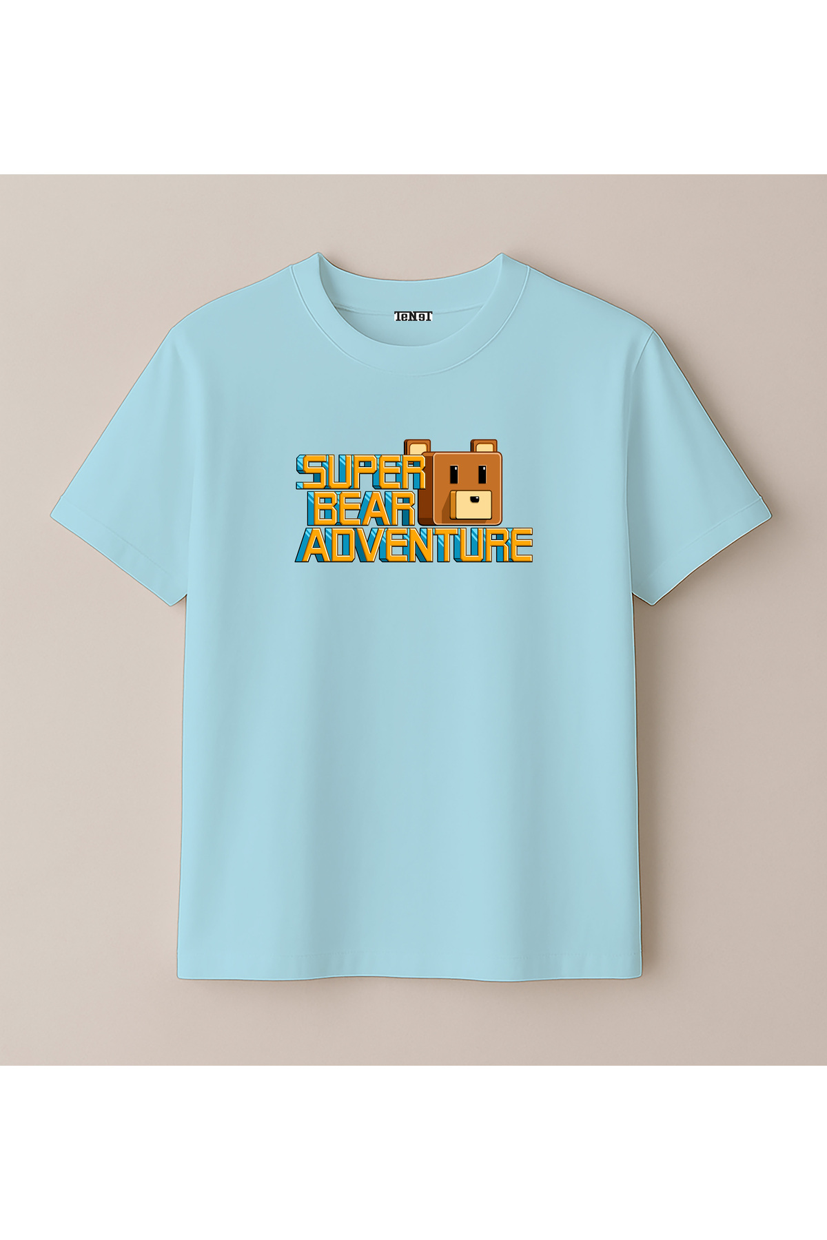 Super Bear Adventure Children's Printed T-Shirt (4-13 Years) - Kids T-Shirt