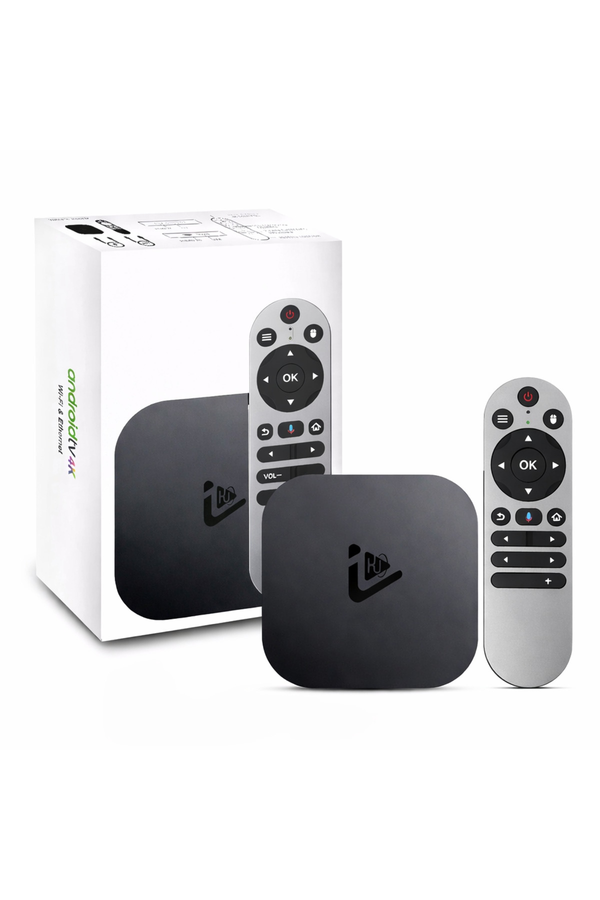 TelkurTeknoloji Zoku 4K Android TV Box Akıllı TV Kutusu Sesli