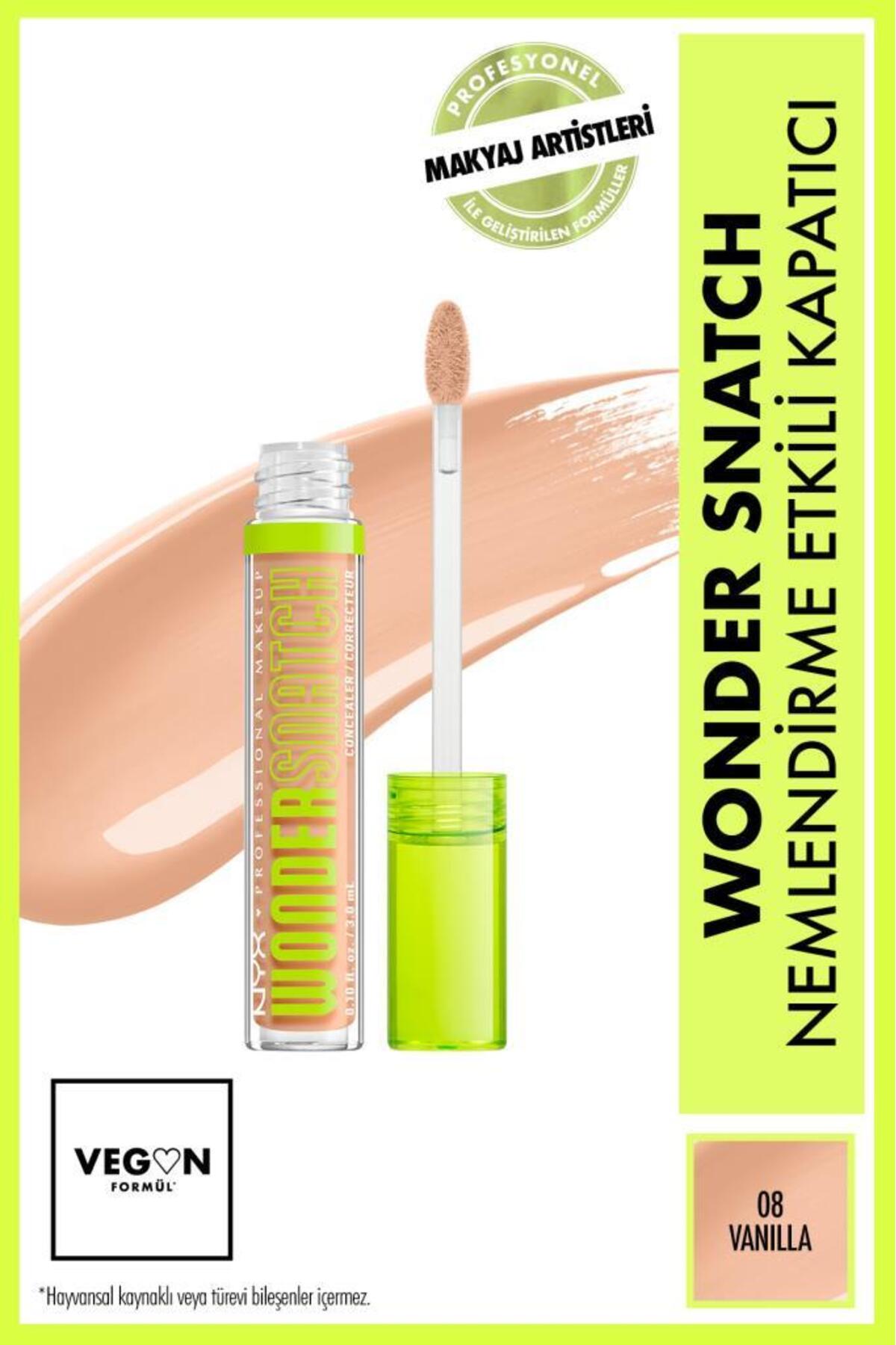NYX Professional Makeup Wonder Snatch Nemlendirme Etkili Kapatıcı - 08 Vanilla - Fiyatı, Yorumları