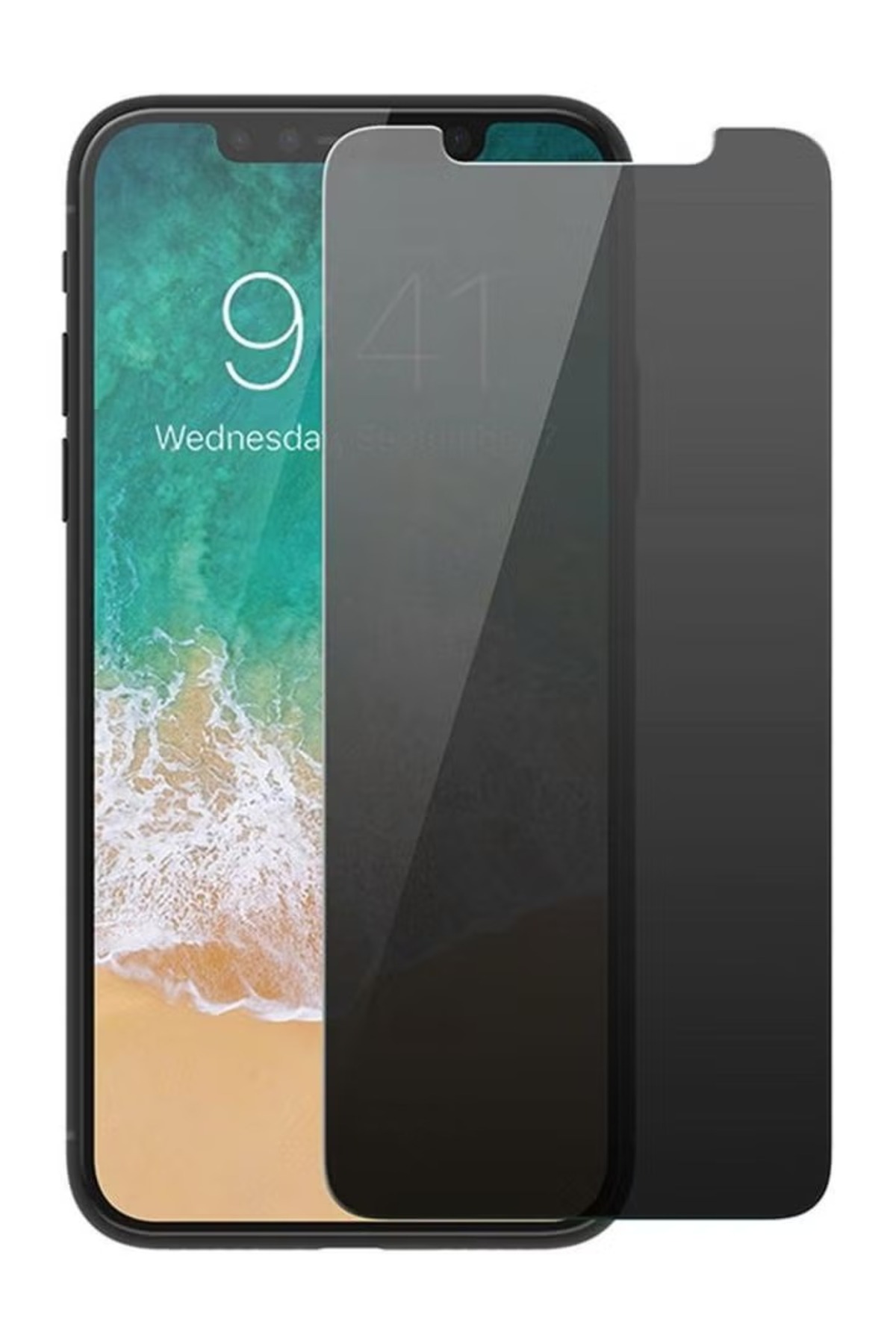 Privacy Screen Protector For Apple iPhone X/Xs Black TYC2B64E39C9E39E49BC91300, one size