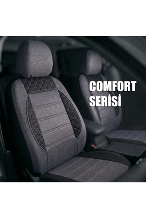 İmza Oto Tekstil Comfort Serisi Universal Oto Koltuk Kılıfı Takımı - 5 Koltuk...